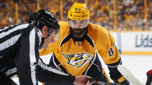Vernon Fiddler , John Russell/National Hockey League/Getty Images Vernon Fiddler