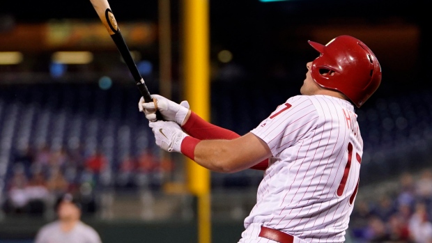 Rhys Hoskins, The Canadian Press Rhys Hoskins