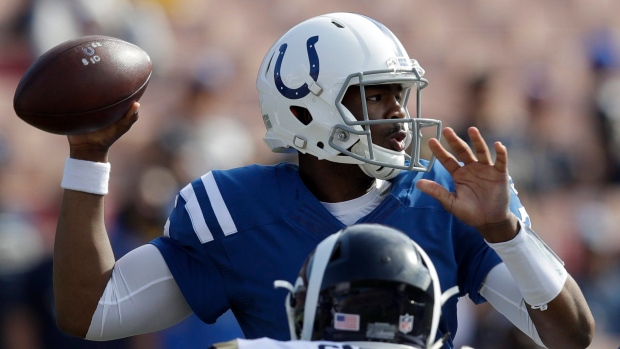 Jacoby Brissett, The Canadian Press Jacoby Brissett