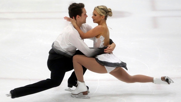 Kirsten Moore-Towers and Michael Marinaro, The Canadian Press Kirsten Moore-Towers and Michael Marinaro