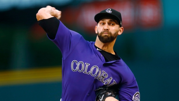 Tyler Chatwood, The Canadian Press Tyler Chatwood