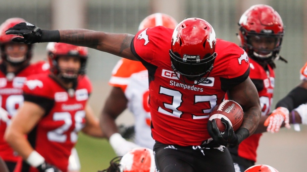 Jerome Messam, The Canadian Press Jerome Messam