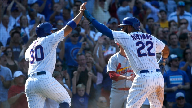 Jason Heyward, Jon Jay, The Canadian Press Jason Heyward, Jon Jay