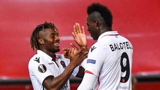 Allan Saint-Maximin Mario Balotelli