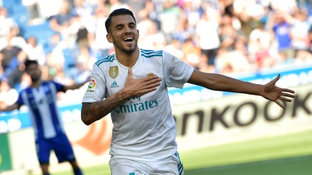 Dani Ceballos celebrates goal, The Canadian Press Dani Ceballos celebrates goal
