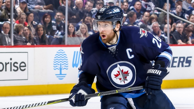Blake Wheeler, Jonathan Kozub/National Hockey League/Getty Images Blake Wheeler