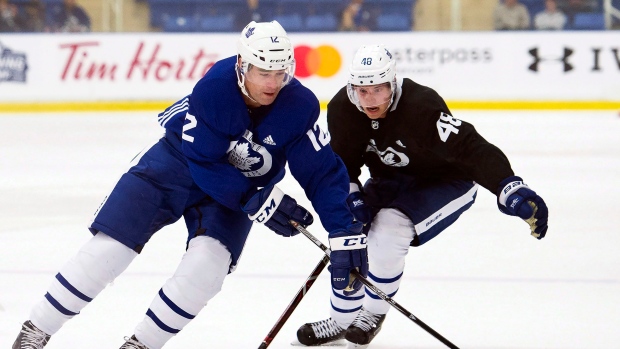 Patrick Marleau and Calle Rosen