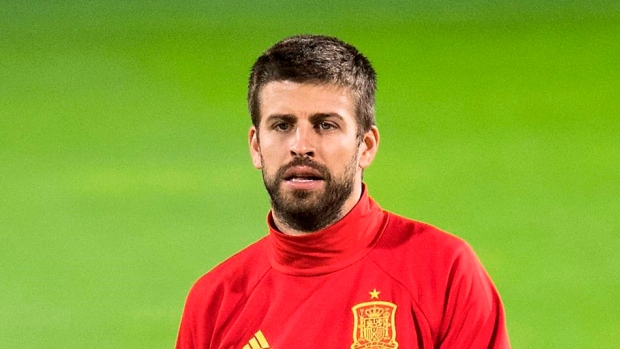 Gerard Pique, The Canadian Press Gerard Pique