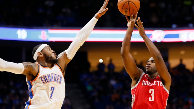 Carmelo Anthony Chris Paul, The Canadian Press Carmelo Anthony Chris Paul