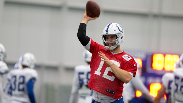 Andrew Luck, The Canadian Press Andrew Luck