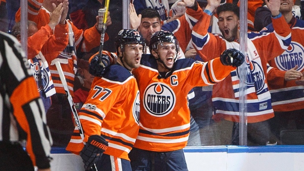 Oscar Klefbom Connor McDavid, The Canadian Press Oscar Klefbom Connor McDavid
