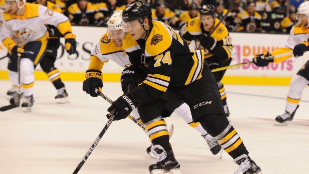 Jake DeBrusk, Steve Babineau/National Hockey League/Getty Images Jake DeBrusk