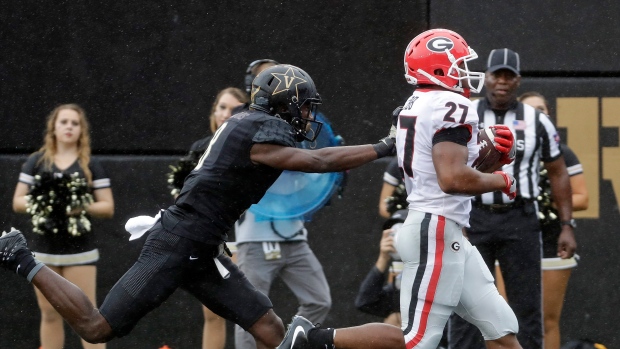 Nick Chubb (27), The Canadian Press Nick Chubb (27)