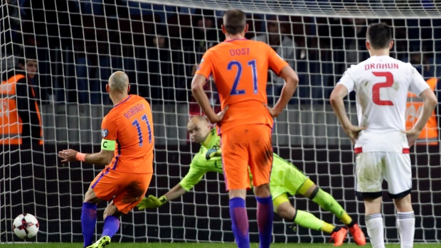 Arjen Robben (11), The Canadian Press Arjen Robben (11)