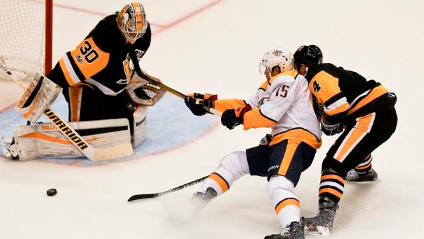Matt Murray Craig Smith Justin Schultz, The Canadian Press Matt Murray Craig Smith Justin Schultz
