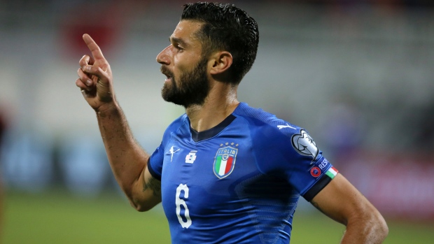 Antonio Candreva, The Canadian Press Antonio Candreva