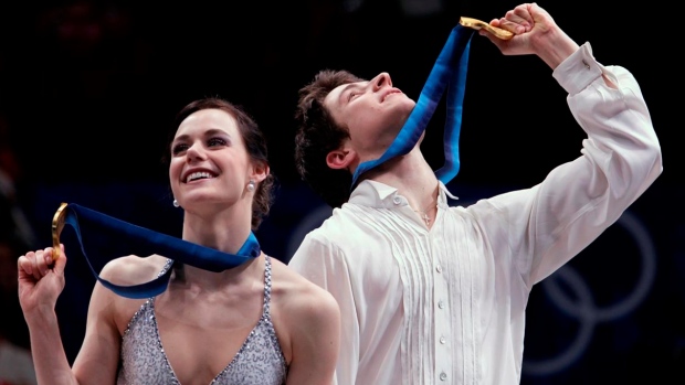 Tessa Virtue and Scott Moir 