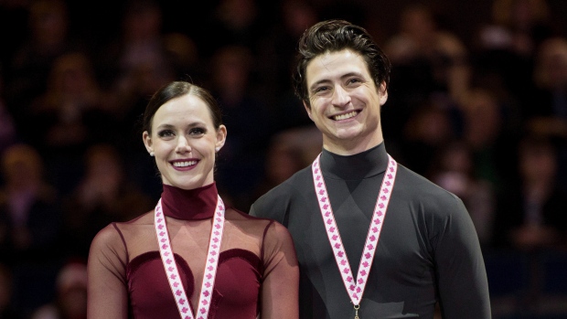 Tessa Virtue and Scott Moir