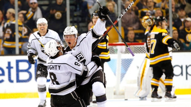 Tyler Toffoli and Kings Celebrate, The Canadian Press Tyler Toffoli and Kings Celebrate