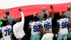 Dallas Cowboys protest