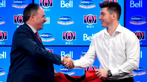 Pierre Dorion and Matt Duchene, The Canadian Press Pierre Dorion and Matt Duchene