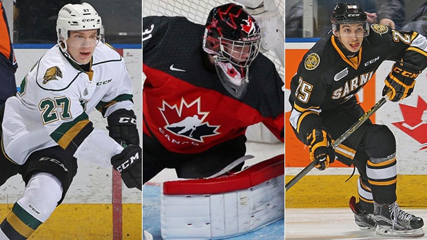 World Junior Preliminary Depth Chart players, CHL/Images on Ice World Junior Preliminary Depth Chart players