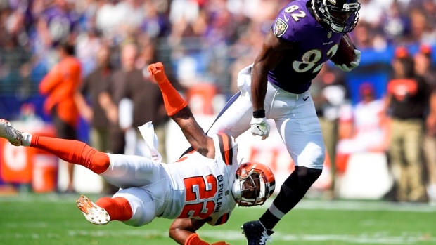 Ravens TE Watson returns with flourish from torn Achilles Article Image 0