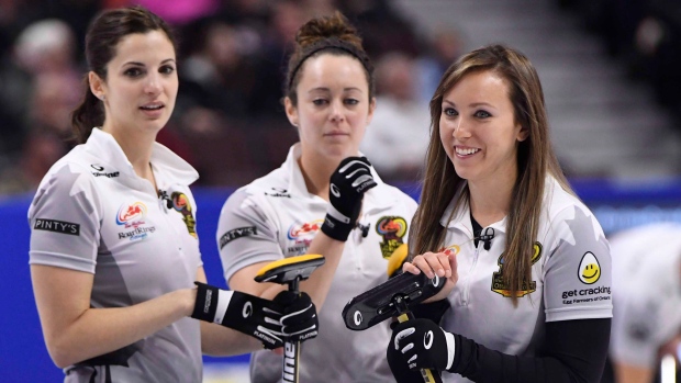 Rachel homan, The Canadian Press Rachel homan