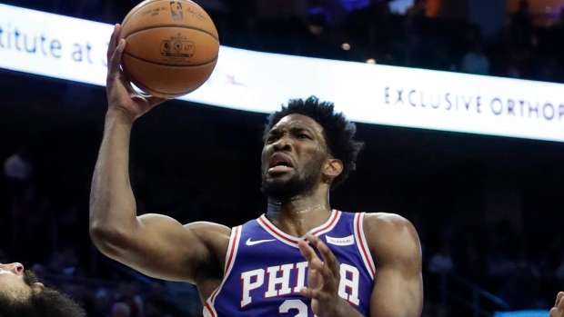 Joel Embiid, The Canadian Press Joel Embiid