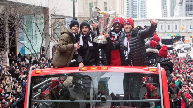 Toronto FC victory parade
