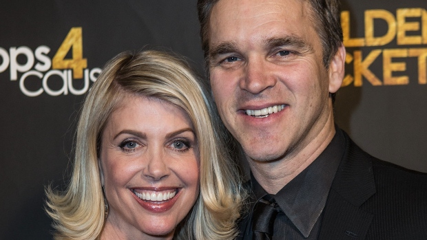 Stacia and Luc Robitaille