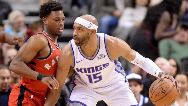 Vince Carter and Kyle Lowry