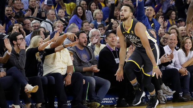 Steph Curry , The Canadian Press Steph Curry