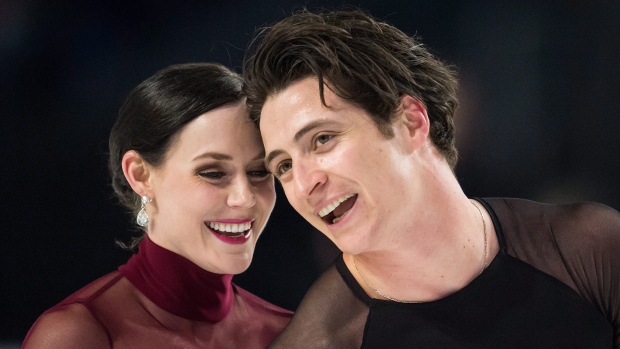 Tessa Virtue and Scott Moir