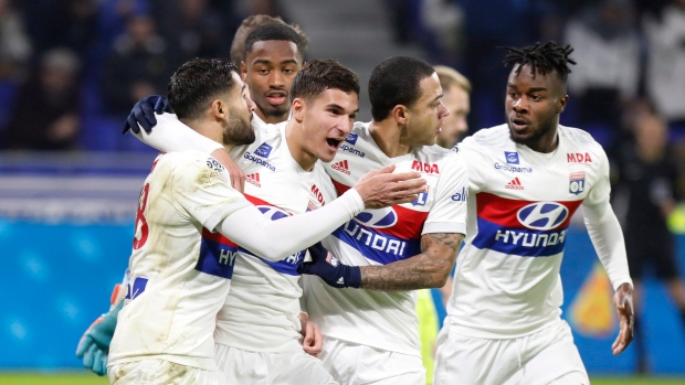 Lyon celebrates