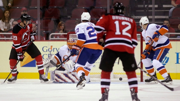 Devils vs. Islanders, The Canadian Press Devils vs. Islanders
