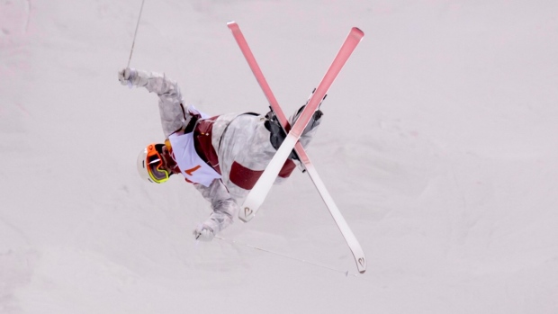 Mikaël Kingsbury going for gold in men's moguls article image