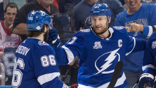 Steven Stamkos Nikita Kucherov, Scott Audette/NHLI via Getty Images Steven Stamkos Nikita Kucherov