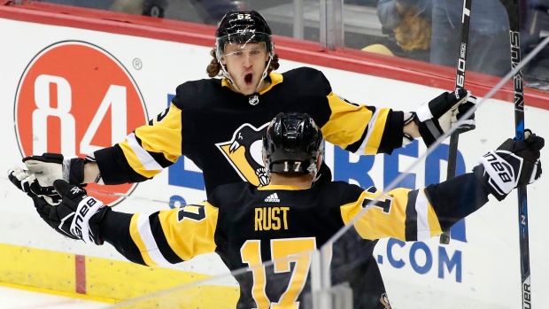 Bryan Rust, Carl Hagelin 