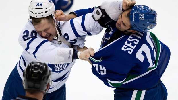 Colton Orr, The Canadian Press Colton Orr