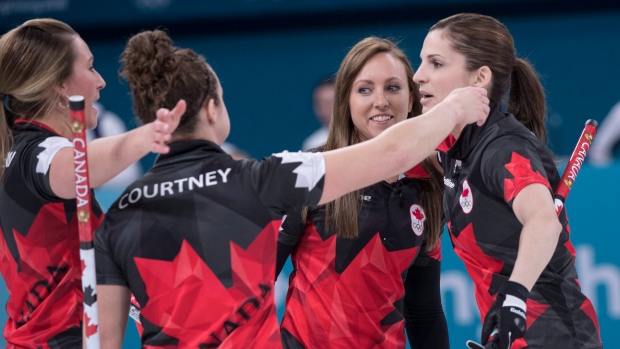 Team Homan Celebrates