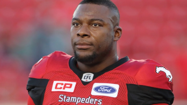 Charleston Hughes, Calgary Stampeders Charleston Hughes