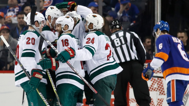 Minnesota Wild win, The Canadian Press Minnesota Wild win