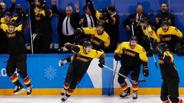 Germany to play Canada in men's hockey semis after stunning OT win article image