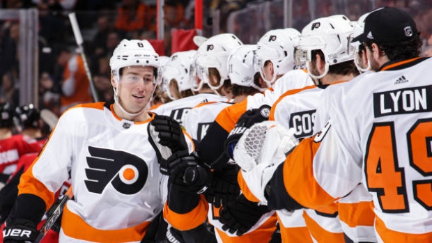 flyers cruise past senators for fifth straight win article tsn flyers starting lineup tonight