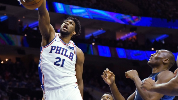 Joel Embiid, The Canadian Press Joel Embiid