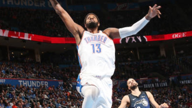 Paul George, Layne Murdoch/NBAE via Getty Images Paul George
