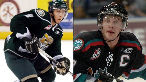 Tyler Maxwell and James McEwan, WHL/Getty Images Tyler Maxwell and James McEwan