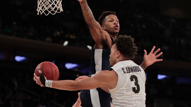 Carsen Edwards, The Canadian Press Carsen Edwards