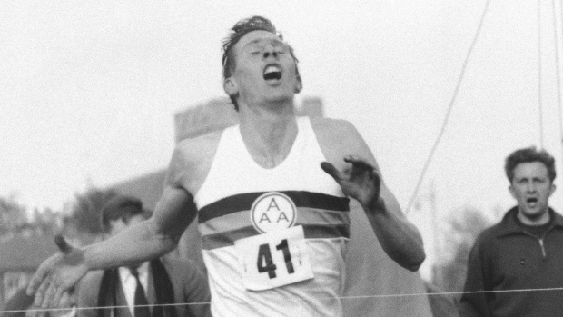 Roger Bannister, The Canadian Press Roger Bannister